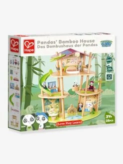 Grande Maison Des Pandas - HAPE Vert - Hape -Périphériques Pour Enfants grande maison des pandas hape 2
