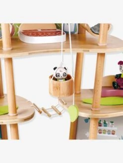 Grande Maison Des Pandas - HAPE Vert - Hape -Périphériques Pour Enfants grande maison des pandas hape 3