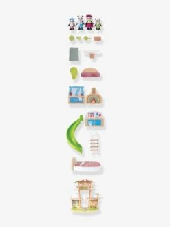 Grande Maison Des Pandas - HAPE Vert - Hape -Périphériques Pour Enfants grande maison des pandas hape 5