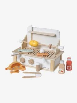 Grill Barbecue à Poser En Bois FSC® Beige - Vertbaudet -Périphériques Pour Enfants grill barbecue a poser en bois fsc 5