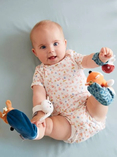 Hochets Mains Et Pieds Forêt Enchantée Multicolore - Vertbaudet 5 Hochets Mains Et Pieds Forêt Enchantée Multicolore - Vertbaudet – Image 3