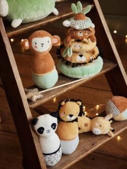 Jeu De Quilles En Tissu TANZANIE Multicolore - Vertbaudet -Périphériques Pour Enfants jeu de quilles en tissu tanzanie 4