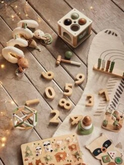 Jeu De Tap-tap GREEN FOREST En Bois FSC® Multicolore - Vertbaudet -Périphériques Pour Enfants jeu de tap tap green forest en bois fsc 1