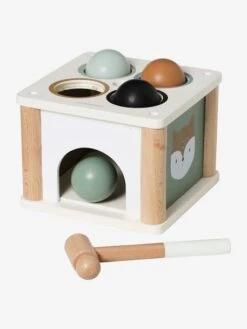 Jeu De Tap-tap GREEN FOREST En Bois FSC® Multicolore - Vertbaudet -Périphériques Pour Enfants jeu de tap tap green forest en bois fsc 4