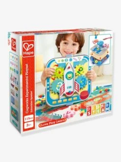 Jeu Des Engrenages - HAPE Bleu - Hape -Périphériques Pour Enfants jeu des engrenages hape 4