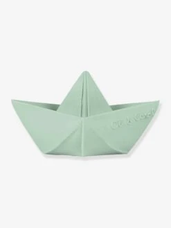 Jouet De Bain Bateau Origami - OLI & CAROL Menthe - Oli Et Carol -Périphériques Pour Enfants jouet de bain bateau origami oli carol 3