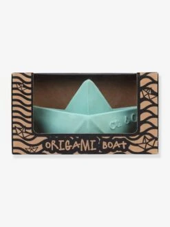 Jouet De Bain Bateau Origami - OLI & CAROL Menthe - Oli Et Carol -Périphériques Pour Enfants jouet de bain bateau origami oli carol 4