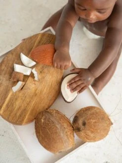 Jouet De Dentition Coco La Noix De Coco - OLI & CAROL Marron - Oli Et Carol -Périphériques Pour Enfants jouet de dentition coco la noix de coco oli carol 4