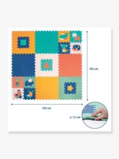 Jumbo Tapis Mousse LUDI Multicolore - Ludi -Périphériques Pour Enfants jumbo tapis mousse ludi 2