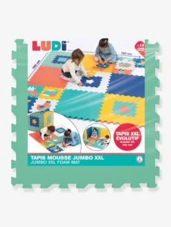 Jumbo Tapis Mousse LUDI Multicolore - Ludi -Périphériques Pour Enfants jumbo tapis mousse ludi 4