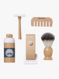 Kit De Rasage En Bois FSC® Multicolore - Vertbaudet -Périphériques Pour Enfants kit de rasage en bois fsc 3