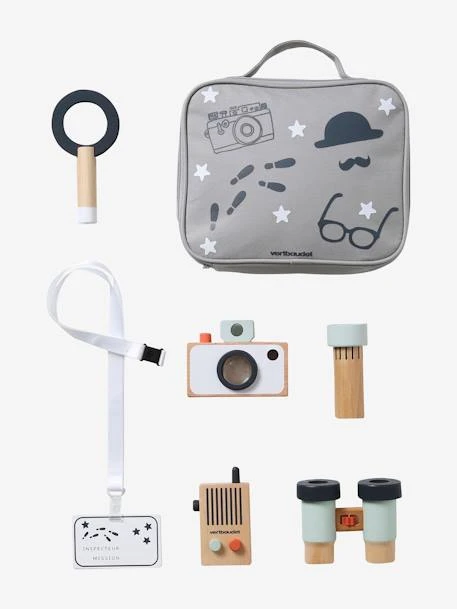 Kit Du Détective En Bois FSC® Gris - Vertbaudet 5 Kit Du Détective En Bois FSC® Gris - Vertbaudet – Image 3
