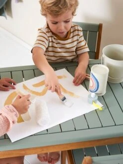 Kit Du Peintre En Bois FSC® Bleu - Vertbaudet -Périphériques Pour Enfants kit du peintre en bois fsc 3