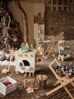 Kit Produits Ménagers En Bois FSC® Blanc - Vertbaudet -Périphériques Pour Enfants kit produits menagers en bois fsc 5