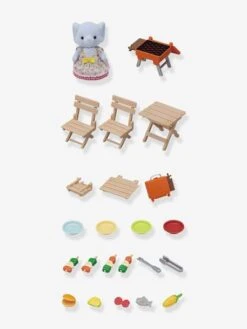 La Fille Eléphant Et Son Set De Pique-nique - SYLVANIAN FAMILIES Blanc - Sylvanian -Périphériques Pour Enfants la fille elephant et son set de pique nique sylvanian families 2