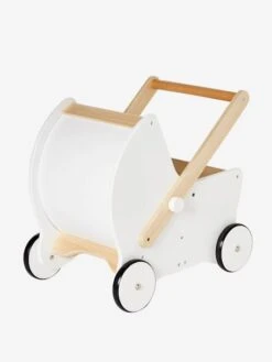 Landau De Marche 2 En 1 En Bois FSC® Rose - Vertbaudet -Périphériques Pour Enfants landau de marche 2 en 1 en bois fsc 4