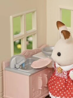 Le Cosy Cottage Du Village - SYLVANIAN FAMILIES Blanc - Sylvanian -Périphériques Pour Enfants le cosy cottage du village sylvanian families 4