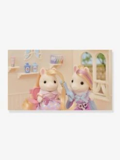 Le Salon De Coiffure Des Poneys - SYLVANIAN FAMILIES Blanc - Sylvanian -Périphériques Pour Enfants le salon de coiffure des poneys sylvanian families 5