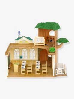L'école De La Forêt SYLVANIAN FAMILIES Marron Clair Uni Avec Decor - Sylvanian -Périphériques Pour Enfants lecole de la foret sylvanian families 2