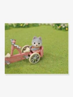 Les Frères Et Sœurs Husky Et Leur Tandem - SYLVANIAN FAMILIES Blanc - Sylvanian -Périphériques Pour Enfants les freres et soeurs husky et leur tandem sylvanian families 5