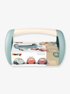 Little Smoby Set De 3 Véhicules - SMOBY Vert - Smoby -Périphériques Pour Enfants little smoby set de 3 vehicules smoby 2