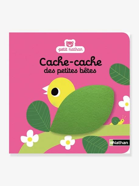 Livre Cache-cache Des Petites Bêtes PETIT NATHAN Rose - Nathan 3 Livre Cache-cache Des Petites Bêtes PETIT NATHAN Rose - Nathan