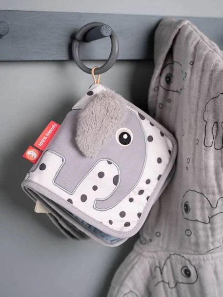 Livre D'Éveil Elphee - DONE BYE DEER Gris - Done By Deer 4 Livre D'Éveil Elphee - DONE BYE DEER Gris - Done By Deer – Image 2