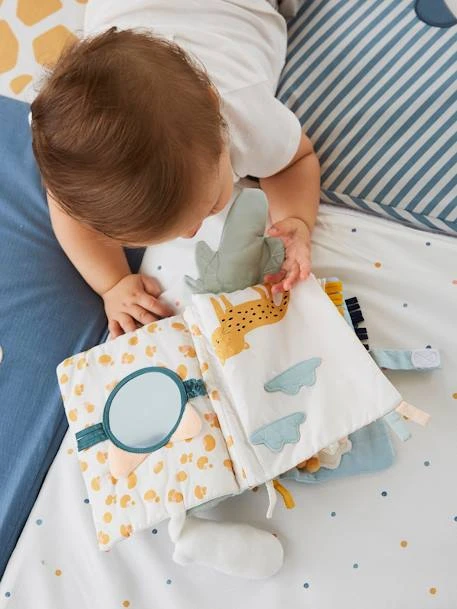 Livre Doudou Zèbre Bleu - Vertbaudet 4 Livre Doudou Zèbre Bleu - Vertbaudet – Image 2