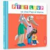 Livre P'tit Loup Va Chez Papi Et Mamie AUZOU Rouge - Auzou -Périphériques Pour Enfants livre ptit loup va chez papi et mamie auzou