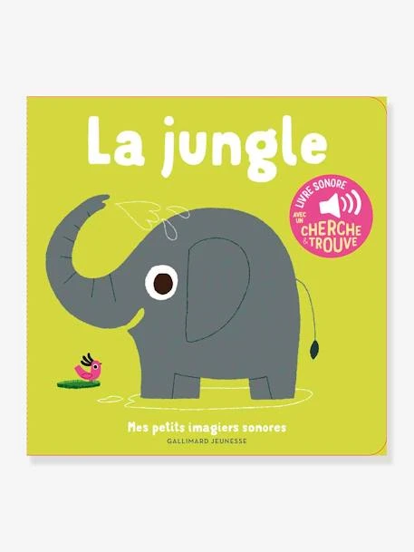 Livre Sonore La Jungle GALLIMARD JEUNESSE Jaune - Gallimard 3 Livre Sonore La Jungle GALLIMARD JEUNESSE Jaune - Gallimard