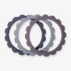 Lot De 3 Bracelets De Dentition Fleur - MUSHIE Vert - Mushie -Périphériques Pour Enfants lot de 3 bracelets de dentition fleur mushie