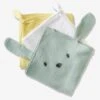 Lot De 3 Langes En Gaze De Coton MENTHE A L'EAU Vert / Multicolore - Vertbaudet -Périphériques Pour Enfants lot de 3 langes en gaze de coton menthe a leau