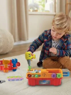 Ma Super BoÎte à Outils Interactive - VTECH Multicolore - Toutes Les Marques -Périphériques Pour Enfants ma super boite a outils interactive vtech 2