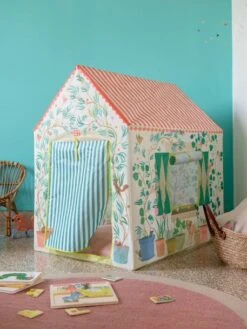 Maison Tinou - Tente De Jeu - DJECO Blanc - Djeco -Périphériques Pour Enfants maison tinou tente de jeu djeco 3