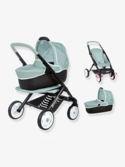Maxi Cosi Poussette Landau 3 En 1 - SMOBY Vert - Smoby -Périphériques Pour Enfants maxi cosi poussette landau 3 en 1 smoby 4