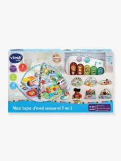 Maxi Tapis D'Eveil Sensoriel 7 En 1 - VTECH Multicolore - Toutes Les Marques 7 Maxi Tapis D'Eveil Sensoriel 7 En 1 - VTECH Multicolore - Toutes Les Marques -Périphériques Pour Enfants maxi tapis deveil sensoriel 7 en 1 vtech 2