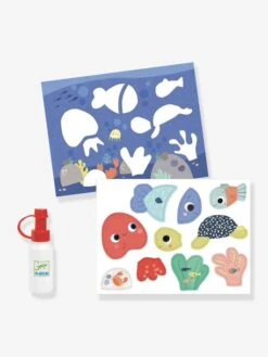 Mes Premiers Collages - DJECO Vert - Djeco -Périphériques Pour Enfants mes premiers collages djeco 3