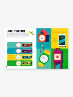 Mon Livre Animé Pour Lire L'heure - TOURBILLON Blanc - Hachette -Périphériques Pour Enfants mon livre anime pour lire lheure tourbillon 1