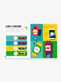 Mon Livre Animé Pour Lire L'heure - TOURBILLON Blanc - Hachette -Périphériques Pour Enfants mon livre anime pour lire lheure tourbillon 2