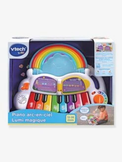 Piano Arc-en-ciel Lumi Magique - VTECH Multicolore - Toutes Les Marques 6 Piano Arc-en-ciel Lumi Magique - VTECH Multicolore - Toutes Les Marques -Périphériques Pour Enfants piano arc en ciel lumi magique vtech 1