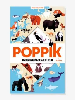 Poppik Animaux Du Monde MILAN Blanc - Hachette