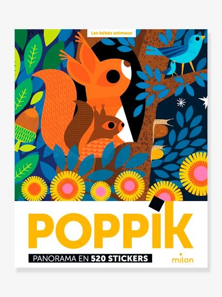 Poppik Les Bébés Animaux MILAN Blanc - Hachette 3 Poppik Les Bébés Animaux MILAN Blanc - Hachette