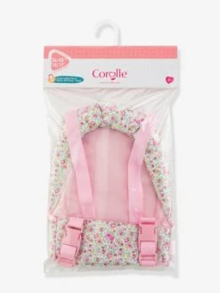 Porte-bébé Fleuri - COROLLE Rose Bonbon - Corolle -Périphériques Pour Enfants porte bebe fleuri corolle 2