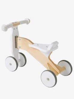 Porteur En Bois FSC® Blanc - Vertbaudet -Périphériques Pour Enfants porteur en bois fsc 2