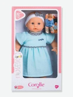 Poupon Bébé Câlin Maud - COROLLE Bleu Ciel - Corolle -Périphériques Pour Enfants poupon bebe calin maud corolle 1