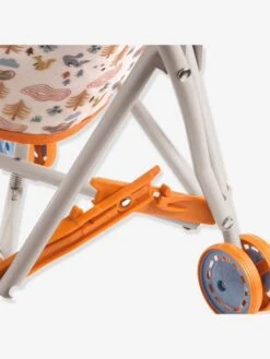 Poussette - DJECO Orange - Djeco -Périphériques Pour Enfants poussette djeco 3