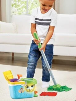 P'tit Chariot De Ménage Magi'clean - VTECH Multicolore - Toutes Les Marques -Périphériques Pour Enfants ptit chariot de menage magiclean vtech 2