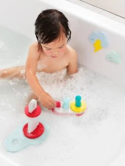 Puzzle De Bain Friends - QUUT Bleu - Quut -Périphériques Pour Enfants puzzle de bain friends quut 2