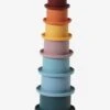 Pyramide à Empiler En Silicone Multicolor - Vertbaudet -Périphériques Pour Enfants pyramide a empiler en silicone
