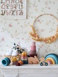 Pyramide à Empiler En Silicone Multicolor - Vertbaudet -Périphériques Pour Enfants pyramide a empiler en silicone 4